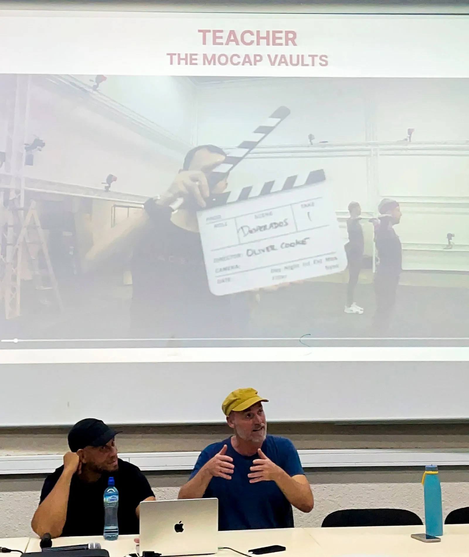 Gareth Taylor, teacher at The Mocap Vaults