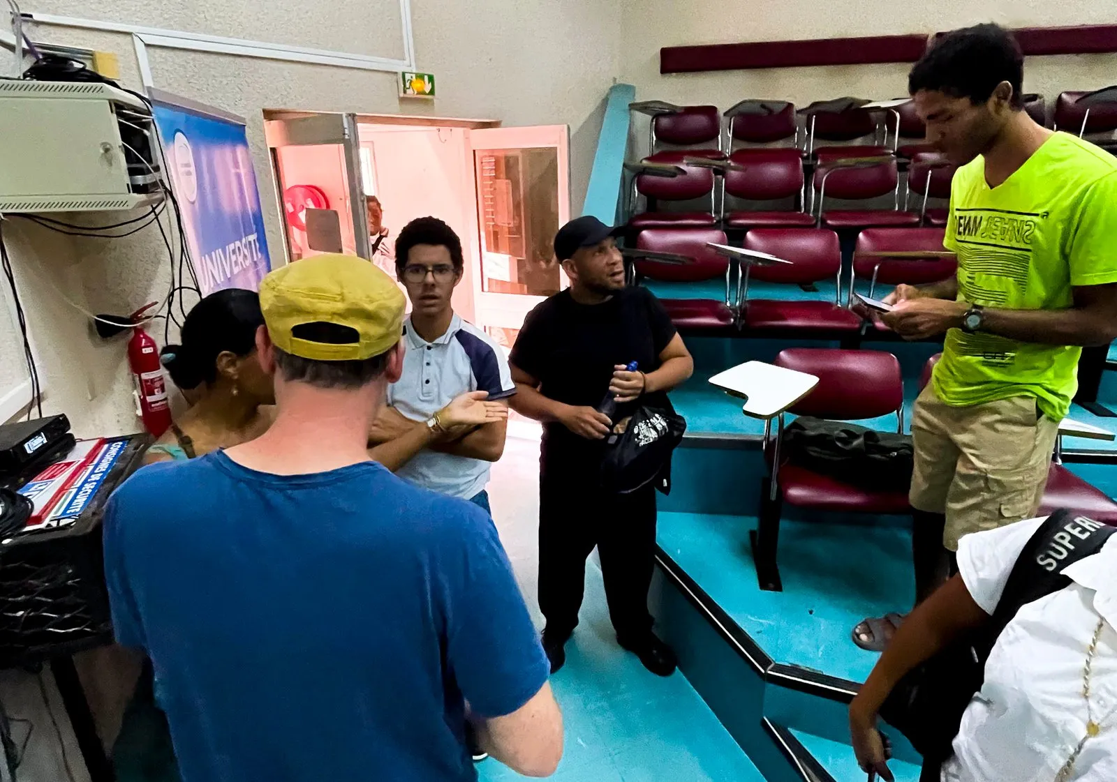 A founding meeting with Gareth Taylor at the University of the French West Indies — photo 2