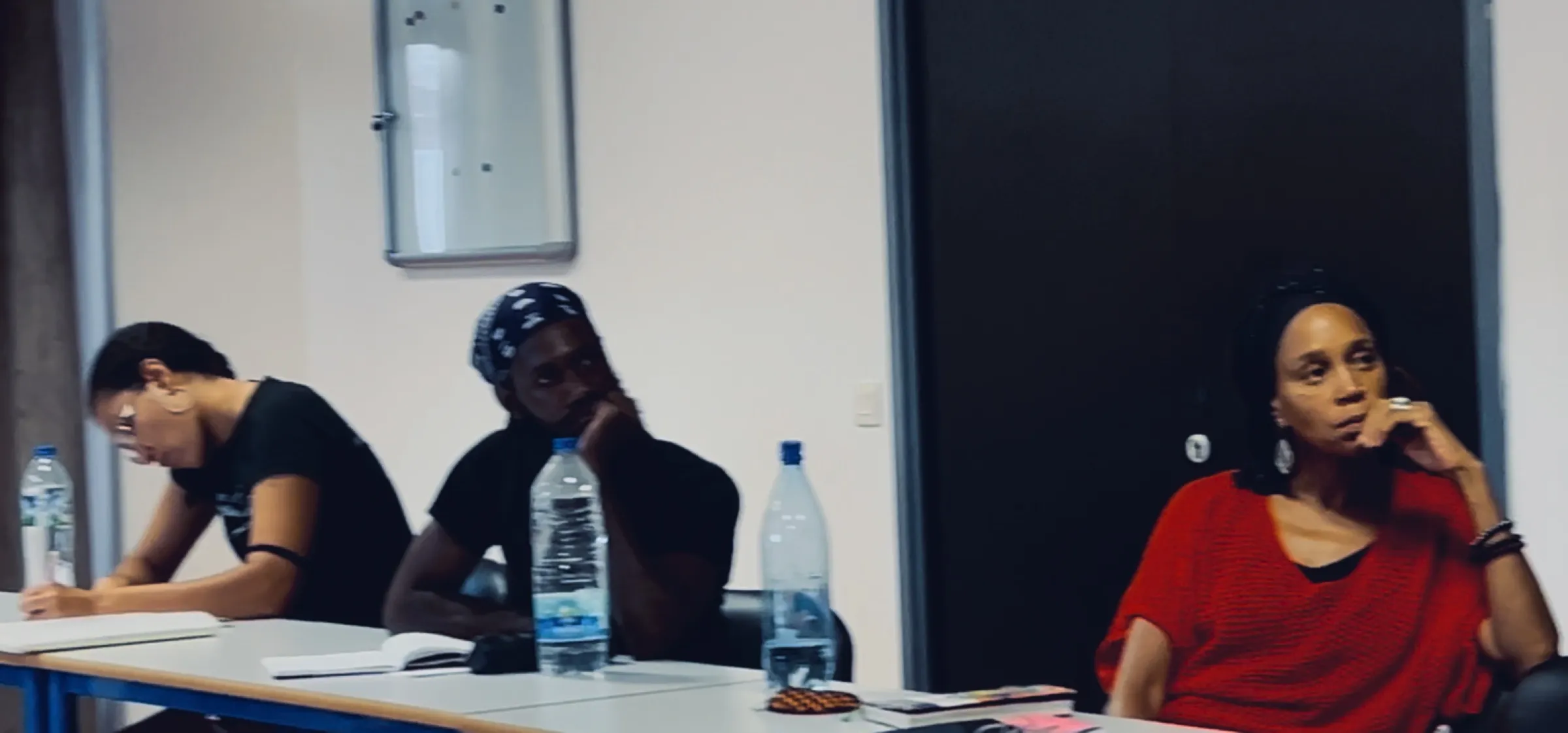 Students during the session