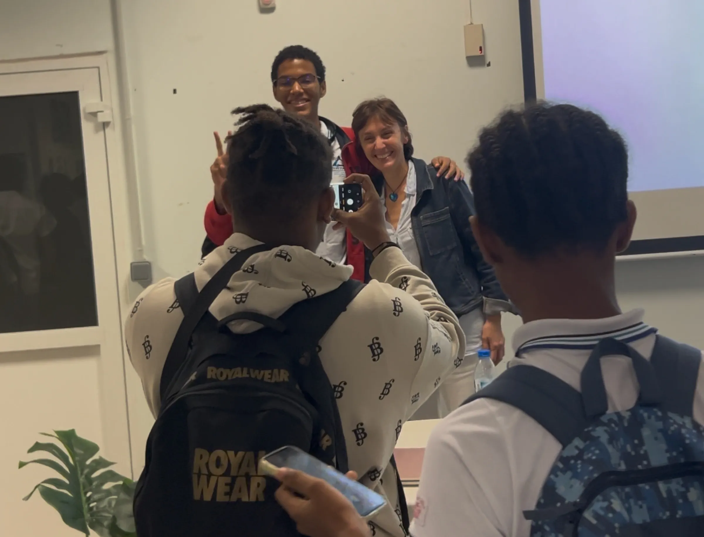 Silvia Gaillard in Martinique: a MoCap Week meeting young people — photo 4